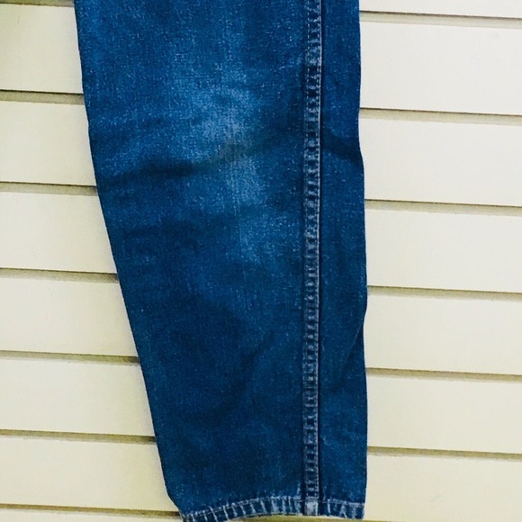 Vtg Womens 3/4 Tres Jolie Blue Jeans High Waist Mom Pleated Tapered 30" Inseam - Picture 9 of 9